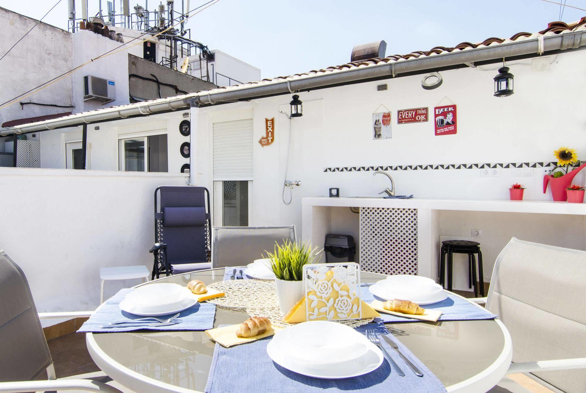Apartments Dreammadrid Atocha Terraza Ngoại thất bức ảnh