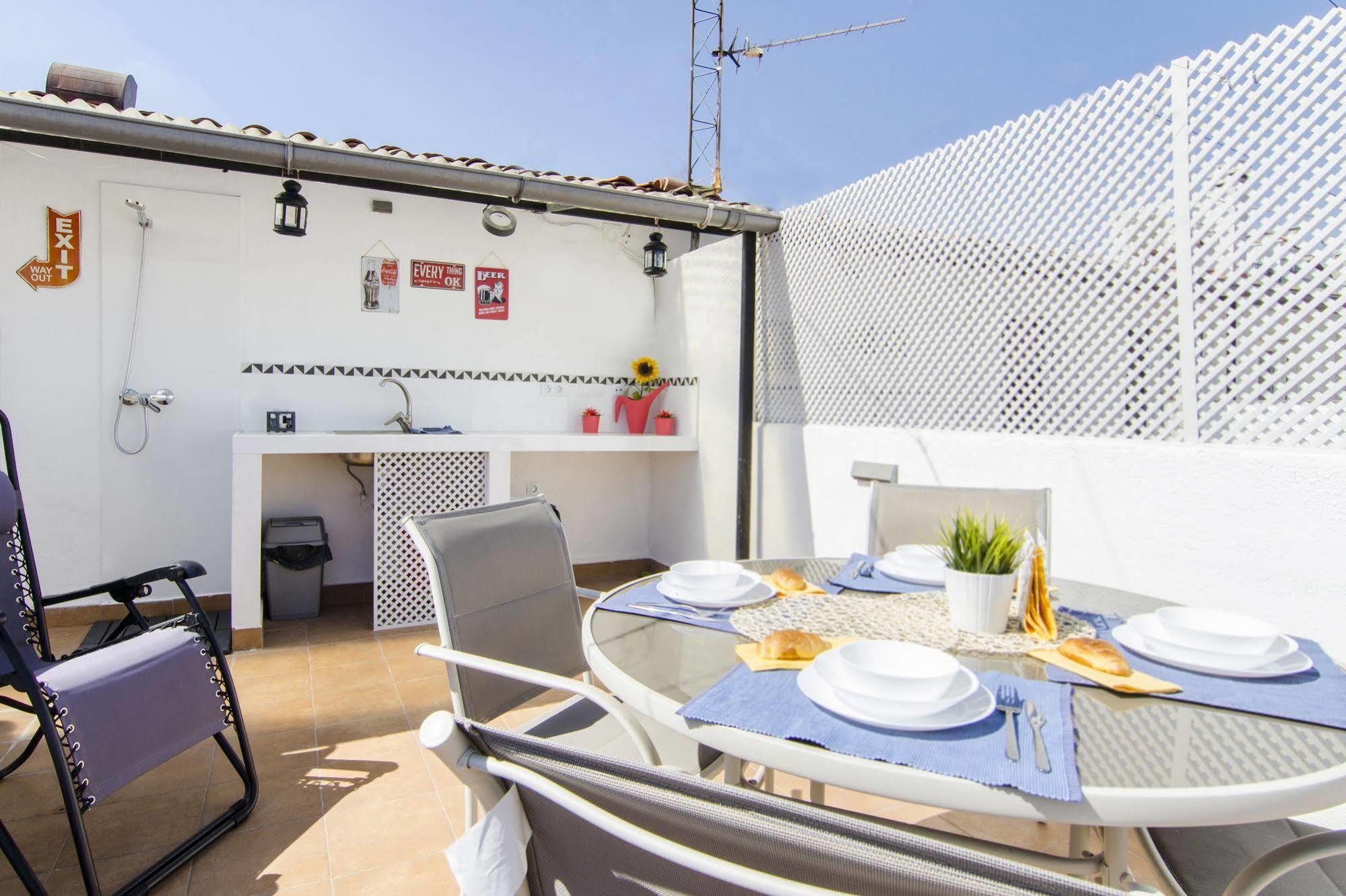 Apartments Dreammadrid Atocha Terraza Ngoại thất bức ảnh