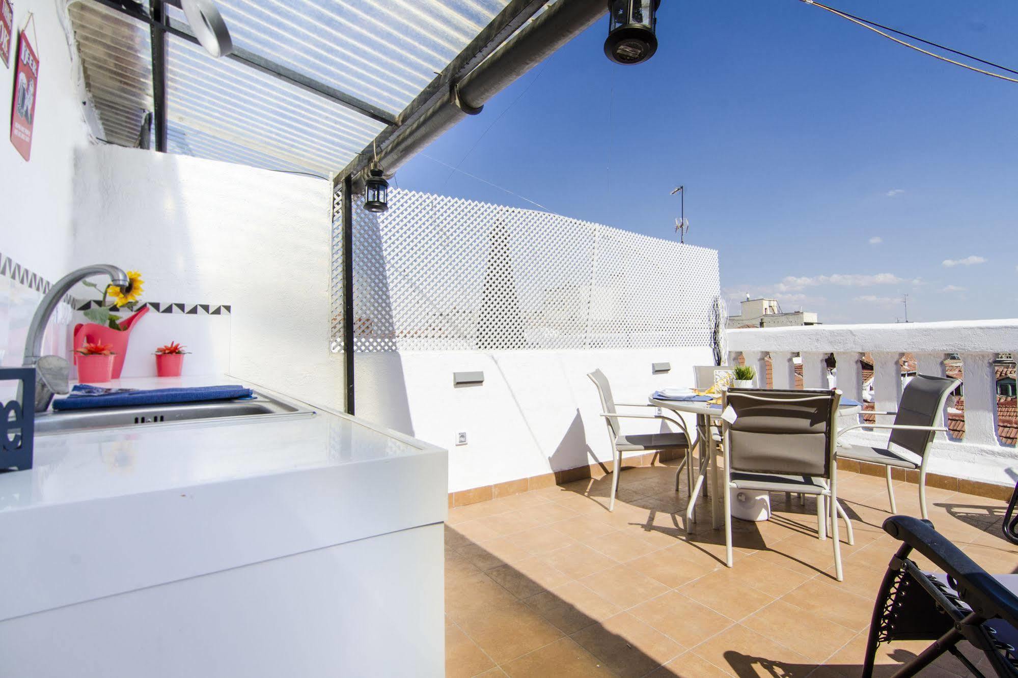 Apartments Dreammadrid Atocha Terraza Ngoại thất bức ảnh