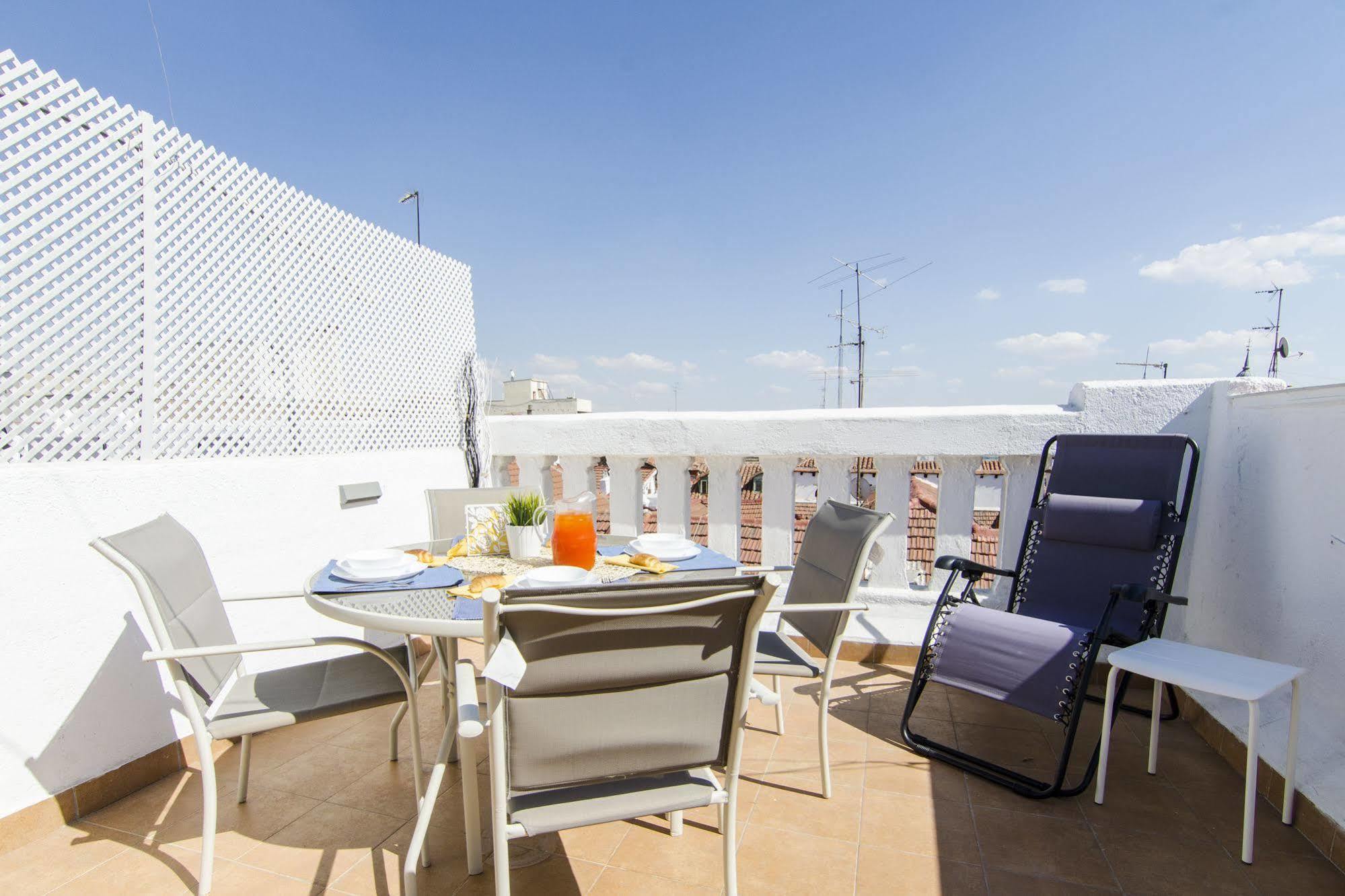 Apartments Dreammadrid Atocha Terraza Ngoại thất bức ảnh